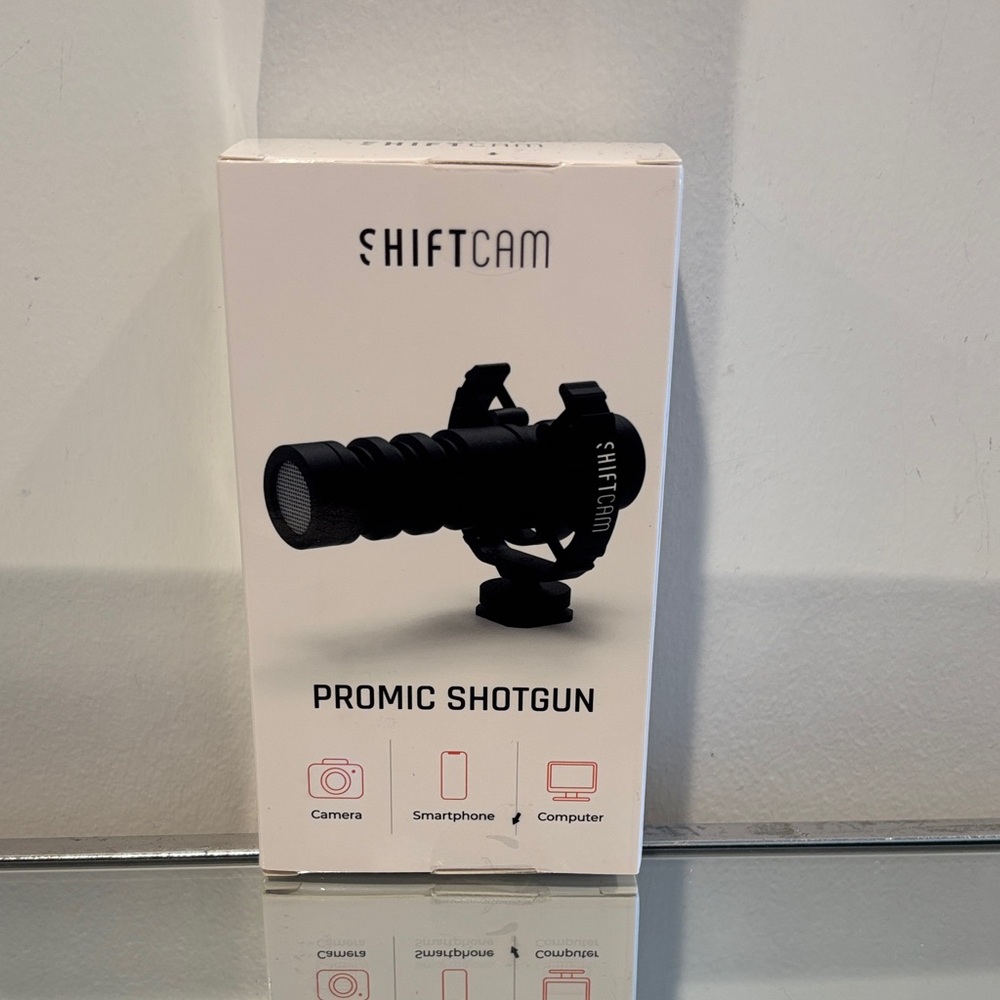 NWT Shiftcam ProMic Shotgun Microphone